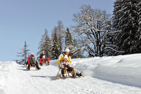 Rodeln in Flachau