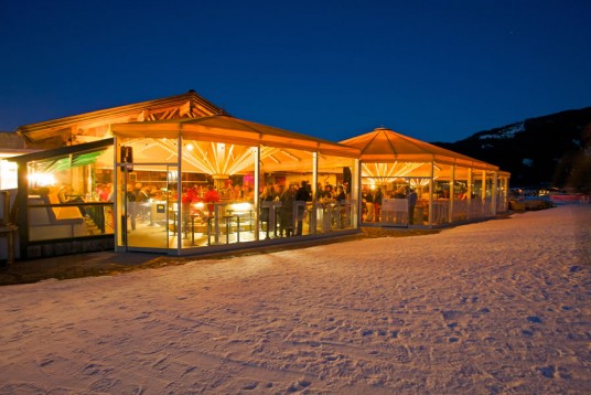Outside bar at the Dampfkessel