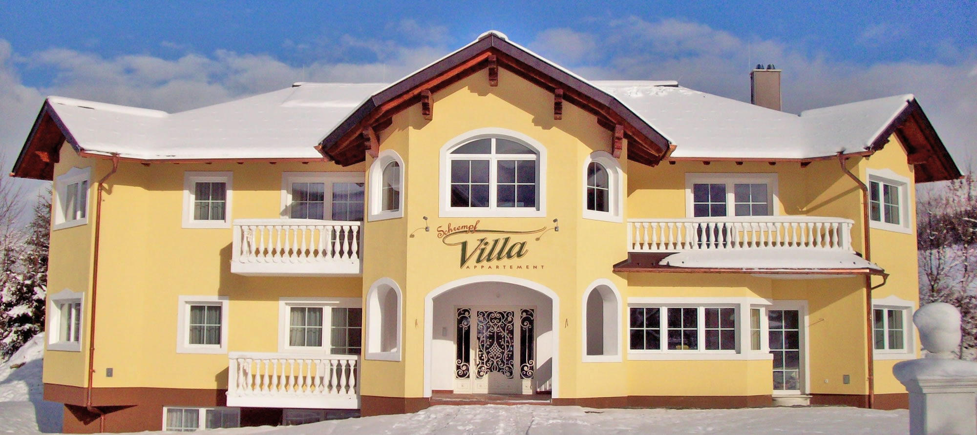 Geräumige Ferienwohnungen in der Villa Schrempf in Flachau